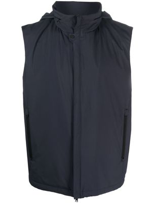 Herno gilet à coupe légère - Bleu