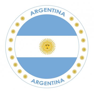 50x Bierviltjes Argentinie thema print