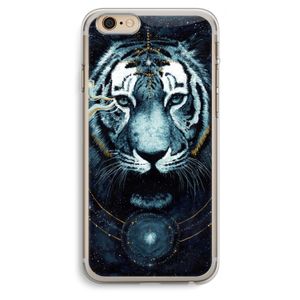Darkness Tiger: iPhone 6 Plus / 6S Plus Transparant Hoesje