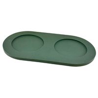 pino Voerbak-onderlegger Serving Tray Zand, duck green solid, Maat: S/M