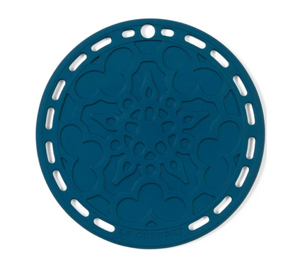 LE CREUSET - Siliconen - Onderzetter Deep Teal 20cm