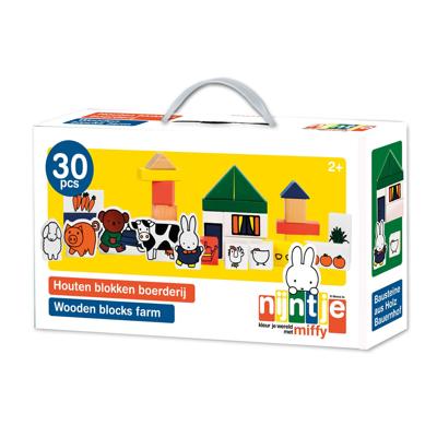 Bambolino Toys Nijntje blokken boerderij