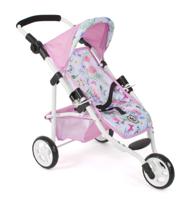 Bayer Chic Poppenbuggy jogging lola (bloemen wit/roze)