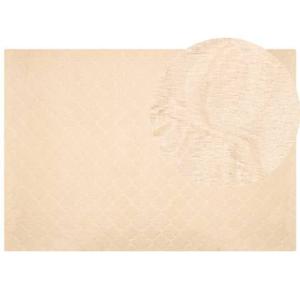 Beliani - GHARO - Shaggy vloerkleed - Beige - 160 x 230 cm - Polyester