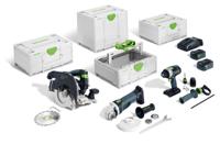 Festool HKC 55/TPC 18/AGC 18/TB 137 Accu-comboset bouwtimmeren - 578025