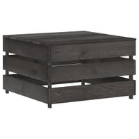 Tuintafel pallet gempregneerd grenenhout - thumbnail