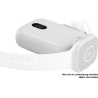 VOLTCRAFT VC-PBP3153CB Powerbank 10000 mAh USB PD, Quick Charge 3.0 Li-ion USB-C, Met adapter voor Apple Watch Wit Statusweergave