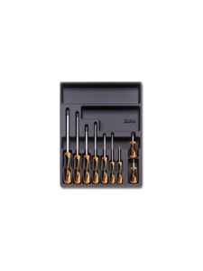 Beta Harde voorgevormde inzetbakken met assortiment gereedschap T168 - 024240168