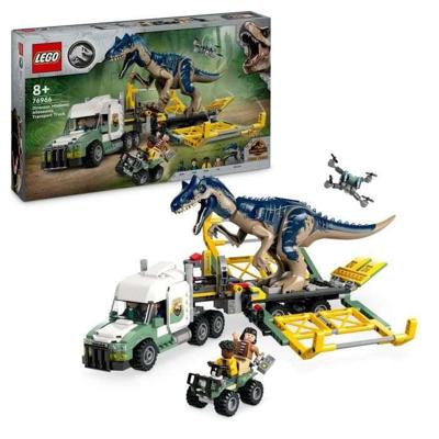 LEGO Jurassic World 76966 Dinosaurusmissies: Allosaurus transportwagen