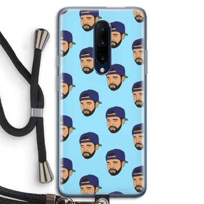 Drake Away: OnePlus 7 Pro Transparant Hoesje met koord
