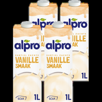 Alpro Sojadrink Vanille Houdbaar 4 x 1 L bij Jumbo