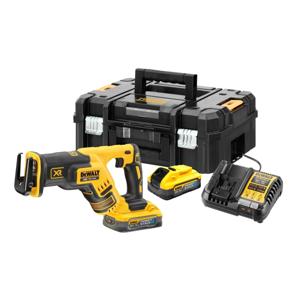 DeWALT DCS367H2T Accu Reciprozaag Brushless 18V POWERSTACK 5.0Ah in TSTAK