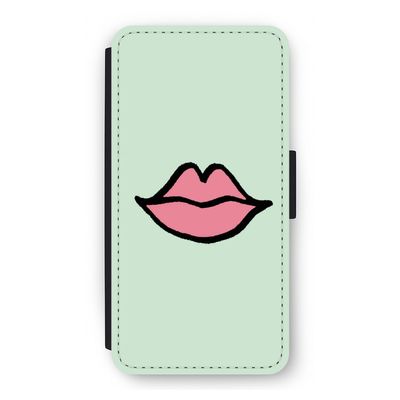 Kusje: iPhone 12 Pro Flip Hoesje