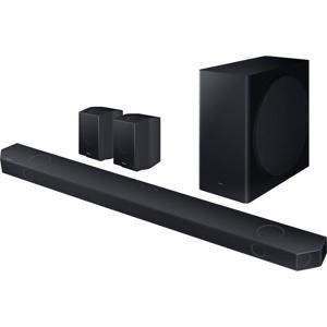 Samsung Q-Soundbar HW-Q935GD Surroundsysteem Zwart Dolby Atmos, Bluetooth, High-Resolution Audio, WiFi, Wandbevestiging, Spraakbesturing