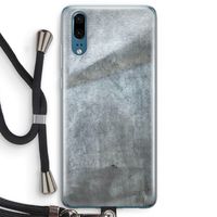 Grey Stone: Huawei P20 Transparant Hoesje met koord