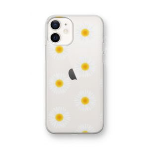 Margrietjes: iPhone 12 mini Transparant Hoesje