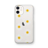 Margrietjes: iPhone 12 mini Transparant Hoesje