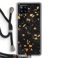 Terrazzo N°7: Samsung Galaxy A42 5G Transparant Hoesje met koord