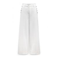 Label Dot - Wit | Dames | Broek | Wit | 46 | regular | Kamst mode