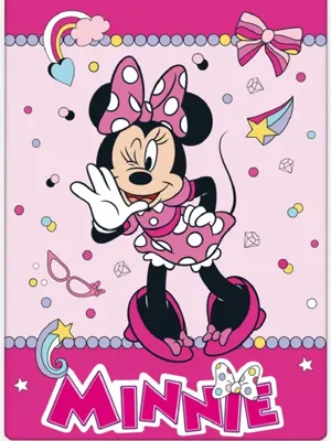 Minnie Mouse Fleece plaid whisper 100 x 140 cm Minnie Mouse Fleece plaid whisper 100 x 140 cm