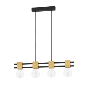 Stars of Light Strakke hanglamp Levantara 4-lichts 390191