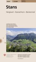 Wandelkaart 25024 Stans | Swisstopo