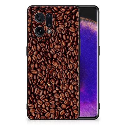 OPPO Find X5 Back Cover Hoesje Koffiebonen