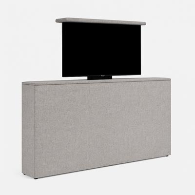 2dekans Voetbord met TV-lift 180 x 87 Kiezelgrijs (Niet in originele verpakking)