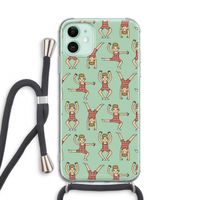 Gymboys: iPhone 11 Transparant Hoesje met koord