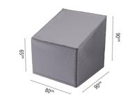 Loungestoelhoes 80x90xH65/90 cm AeroCover - Aerocover