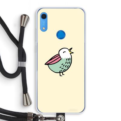 Birdy: Huawei Y6s Transparant Hoesje met koord