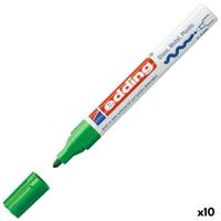 Permanente markeerstift Edding 750 Groen (10 Stuks)