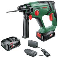 Bosch Home and Garden UniversalHammer 18V -Accu-boorhamer 18 V 2.5 Ah Li-ion Incl. 2 accus, Incl. lader, Incl. koffer