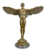 A BRONZE SCULPTURE CALLED RISING DAY