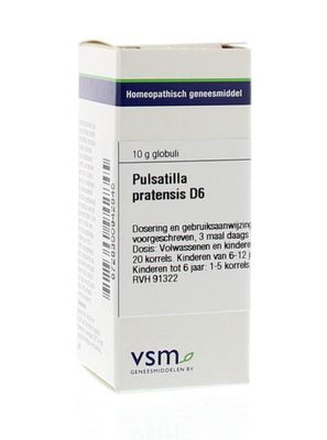 VSM Pulsatilla pratensis D6 (10 gr)