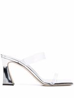 Giuseppe Zanotti sandales Flaminia Plexi métallisé - Argent - thumbnail