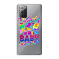 Touch Me: Samsung Galaxy Note 20 / Note 20 5G Transparant Hoesje