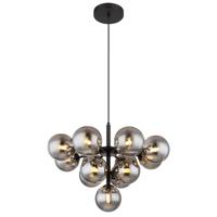 Globo Zwarte hanglampGrappy 13-lichts - 56143-13