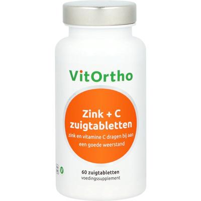 Vitortho Zink + C zuigtabletten Vitortho Zink + C zuigtabletten