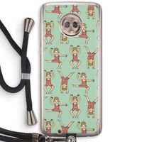 Gymboys: Motorola Moto G6 Transparant Hoesje met koord
