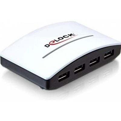 Delock 61762 USB 3.0 externe hub 4 poorten