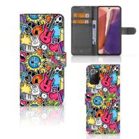 Samsung Galaxy Note 20 | Wallet Case | met Pasjes | Punk Rock