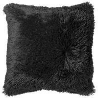 Dutch Decor Fluffy sierkussen 45x45 cm - Raven