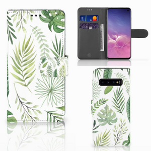 Samsung Galaxy S10 Hoesje Leaves