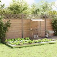 VidaXL Slakkenhekken 16 pcs zilver gegalvaniseerd staal