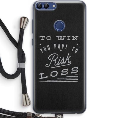 Risk loss: Huawei P Smart (2018) Transparant Hoesje met koord