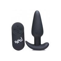 XR Brands Vibrating Silicone Butt Plug with Remote Control - thumbnail