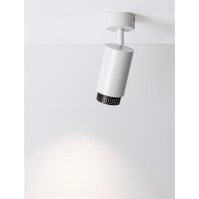 Lyora PlafondspotNessi richtbaar wit met zwart - 9011402