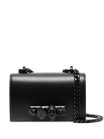 Alexander McQueen mini sac à bandoulière à ornements - Noir