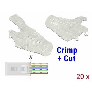 DeLOCK Knikbescherming voor RJ45 Crimp+Cut knikbescherming 20 stuks